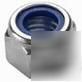 M16 stainless *heavy thick* nyloc nylon insert nut x 6