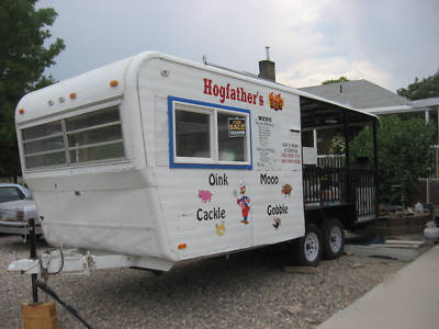 Bbq concession trailer (22 foot) no 