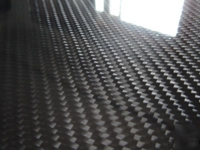 Carbon fiber panel - 2X2 twill weave - 12