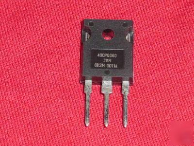 10 pcs. ir# 40CPQ060, 60V 40A schottky common cathode
