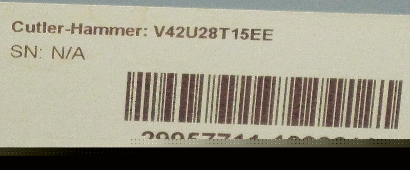 Cutler hammer, V48U28T15EE, dry type distribution trans