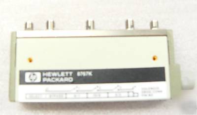 Hp 8767K 4 pole coaxial switch 