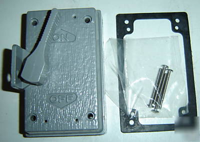 Killark on/off aluminum switch cover fz-8647 FZ8647