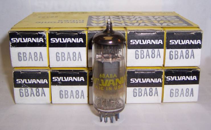 New 6BA8 - in box 6BA8A ham radio transceiver tubes