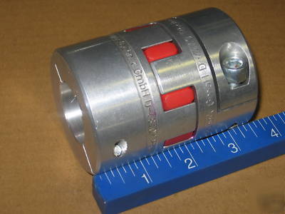 Rotex shaft coupling gs 28/38 aluminum bored 1-1/4