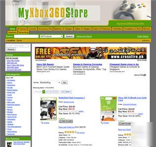 Xbox 360 store - website business for sale + domain