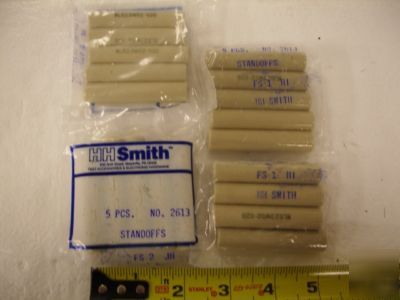 {lot OF19} hh smith ceramic standoffs p/n 2613 ** **
