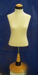 1 female mannequin dress form clothes display fixture