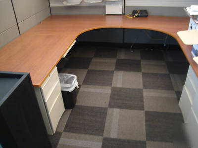 40 teknion office systems, 10'X10' high end furniture