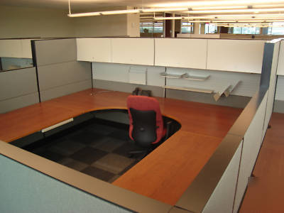 40 teknion office systems, 10'X10' high end furniture