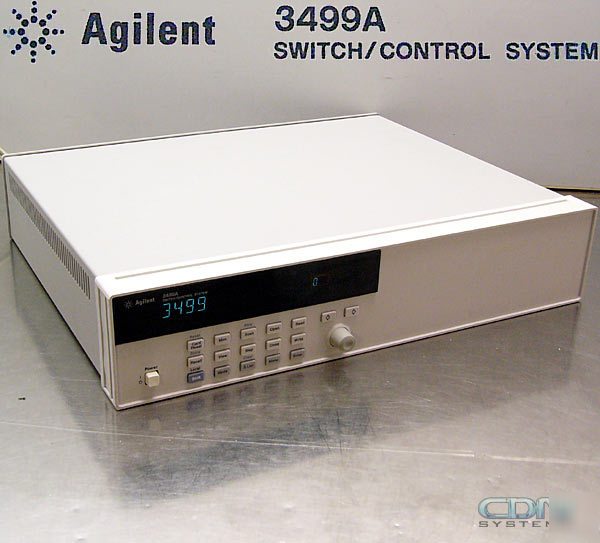Agilent 3499A switch/control system +44471D 44472A 