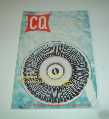 Cq radio amateur's journal magazine, june 1968