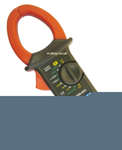 Digital clamp meter. multimeter for volts amps and more