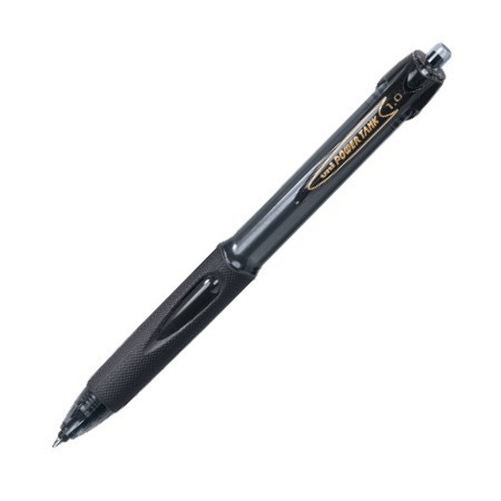 New 12 uni ball power tank rt ball point pens black 