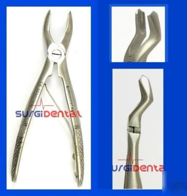 Pedo dental tooth extracting forceps # a, serrated beak