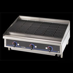 Star-maxÂ® radiant style gas charbroiler 24
