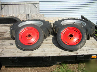  allis chalmer b tires, tubes, rims