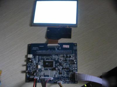 4.8INCH LTE480WV-F01 plus vga/av board plus tp kits