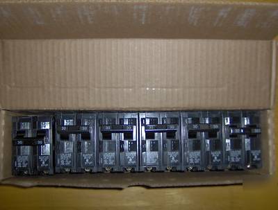 New 6 siemens Q230 2 pole 30A circuit breakers 