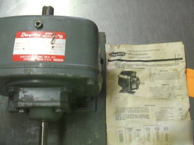 Dayton 4Z861 speed reducer motor