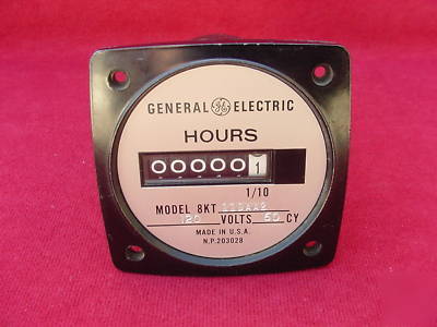 Ge digital runtime panel meter