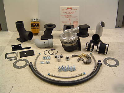 M&w turbo kit ih farmall 706 756 826 german diesel