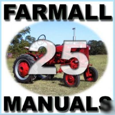 Ih farmall cub lo-boy parts service manual -25- manuals