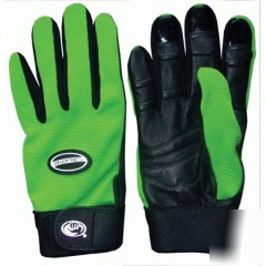Lime green women's bionic bg glove - s bbgws