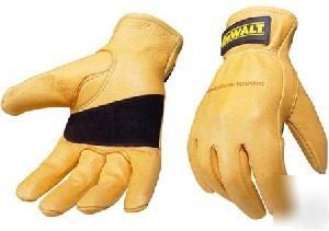 Dewalt deerskin drivers work gloves DPG30 dpg 30 large