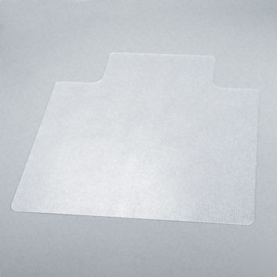 Hard floor chair mat 45X53 lip deflecto CM21232 clear