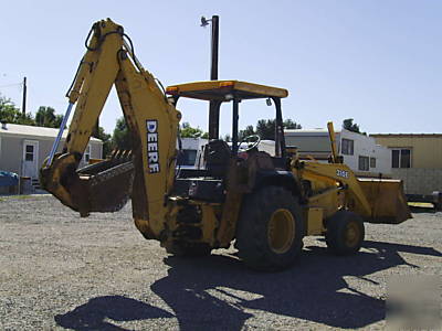 John deere 310E 4X4 bachoe loader 