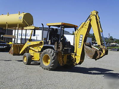 John deere 310E 4X4 bachoe loader 