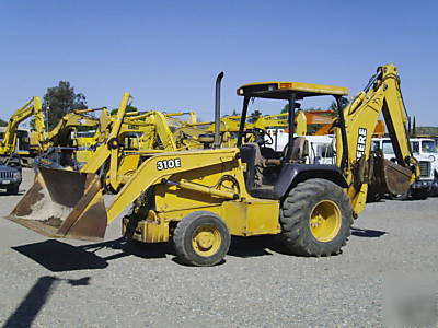 John deere 310E 4X4 bachoe loader 