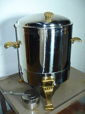 Nib b highend tomlinson 3GAL insulated soup urn chafer