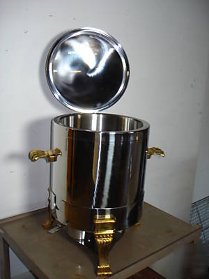 Nib b highend tomlinson 3GAL insulated soup urn chafer
