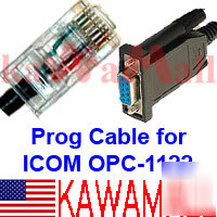 Programming cable 4 icom mobile ic-F110 F510 opc-1122