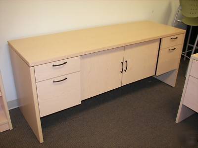 (26) artopex executive u & l-shaped office desk suites