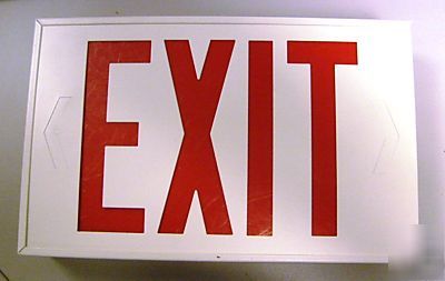 Emergi-lite EX10W metal exit sign