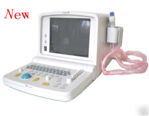 Portable b-ultrasound scanner/machine with convex probe