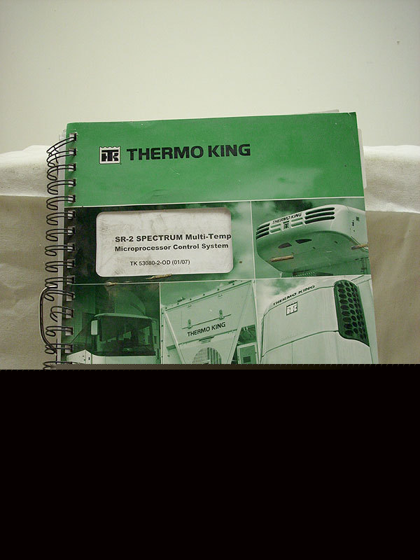 Thermo king sr-2 spectrum multi temp part 2 6-9 manual