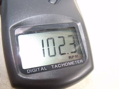 A good working digital tachometer in case