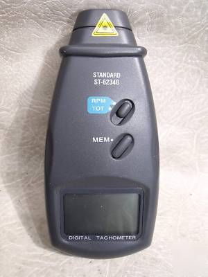 A good working digital tachometer in case