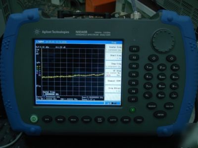 Agilent certiprime N9340B handheld rf spectrum analyzer