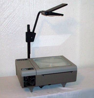 Dukane 641 fold-away portable overhead projector