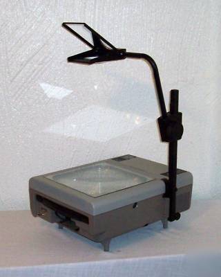 Dukane 641 fold-away portable overhead projector