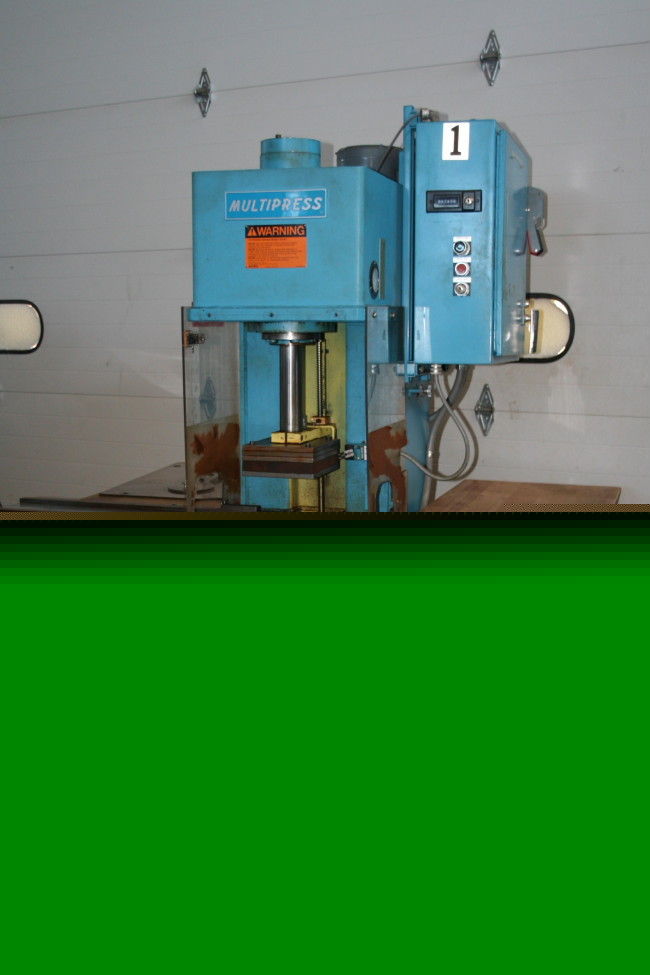 Multipress hydraulic press 8 ton dension