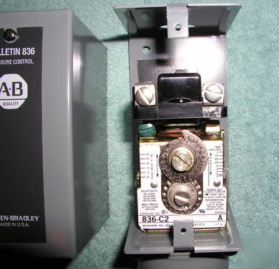 New allen-bradley 836-C2 pressure control switch