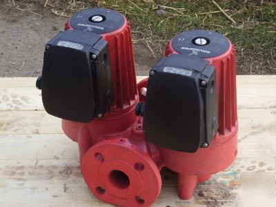 New grundfos upsd 40-60/f 3PH commercial twin pump 