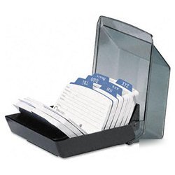 New petite® covered card file, 250 2-1/4 x 4 card...