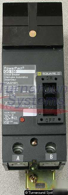 New square d QGA221501 circuit breaker, 150 amp, 